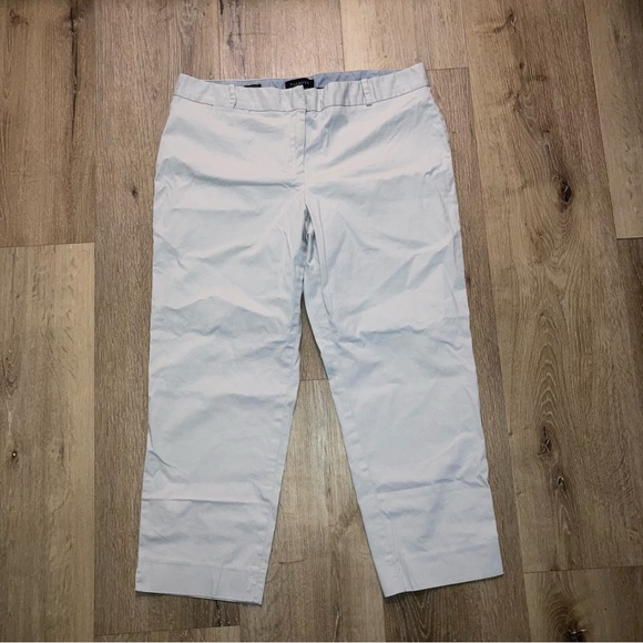Talbots Pants - Talbots Women's Khaki Cropped Signature Pant Size 16 | Preppy Casual Weekend